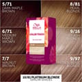 Miniatyrbilde 3 av 4: Wella Color Touch Rich Naturals 10/81 Platinum Blonde