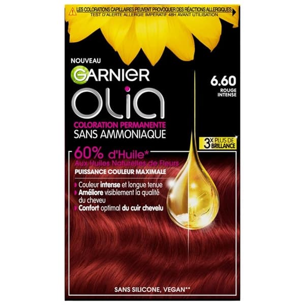 Garnier Olia Hårfärg 6,60 Intensiv Röd