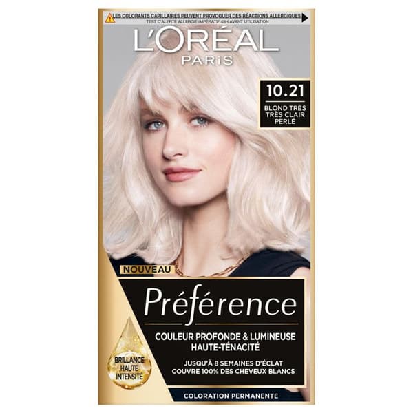 Färgläggning - L'Oréal - Stockholm 10.21 - Glittrande blond - Isiga reflexer - 8 veckors lyster