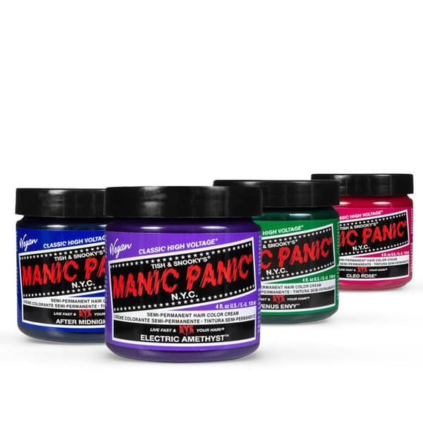 Semi-permanent färgning - Manic Panic - Ultra Violet - Vegan - PPD fri - Kräm