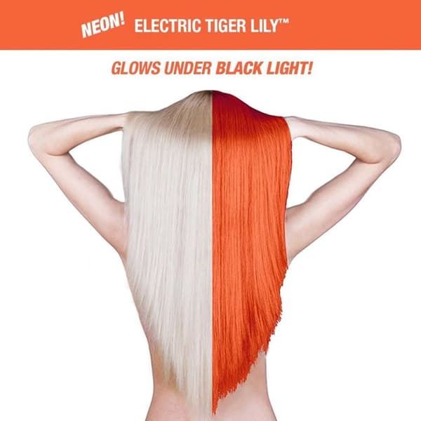 Semi-permanent färgning - Manic Panic - Electric Tiger Lily - Vegan - Kräm - Alla hårtyper