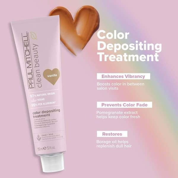 Paul Mitchell Clean Beauty Color Depositing Treatment Vanilla 150ml