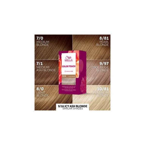 Wella Professionals Color Touch OTC Icy Ash Blonde 9/16 - Toning