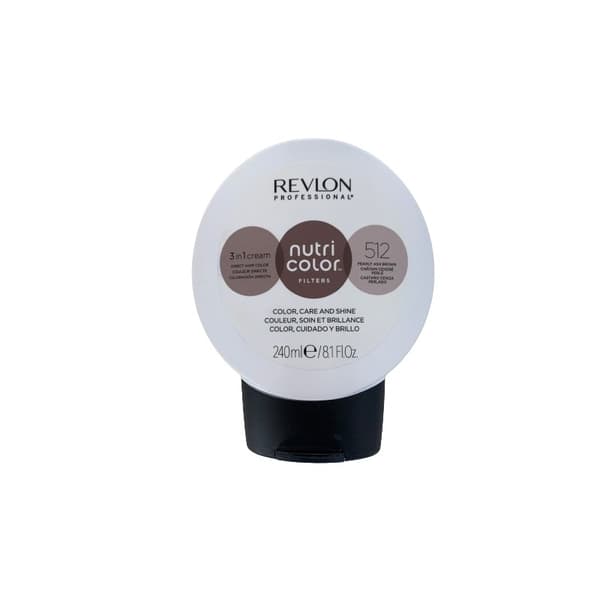 Revlon Professional Nutri Color Creme 512 Pearly Ash Brown 240ml - Pigment Inpackning
