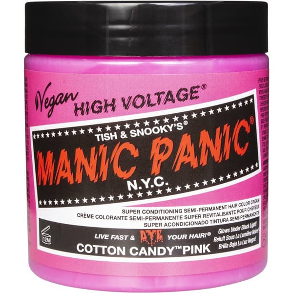 Manic Panic Cotton Candy Pink Classic Creme 237 ml - Toning