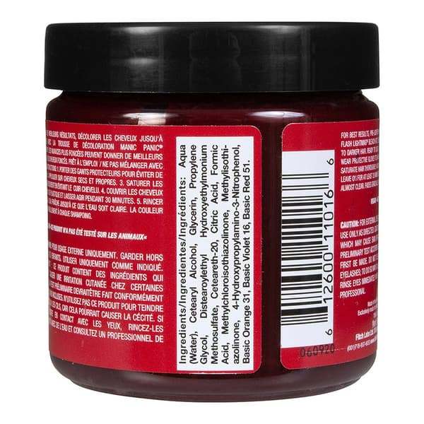 Manic Panic Infra Red Classic Cream 118 ml - Toning