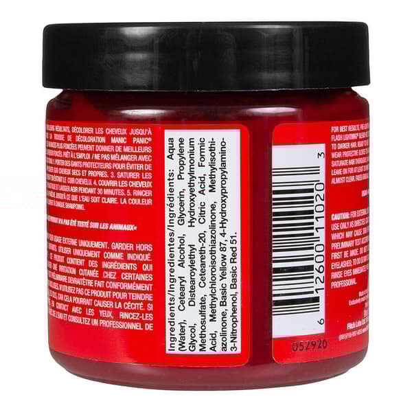 Manic Panic Pillarbox Red Classic Cream 118 ml - Toning
