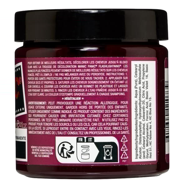 Manic Panic Divine Wine Classic Creme 118ml - Toning