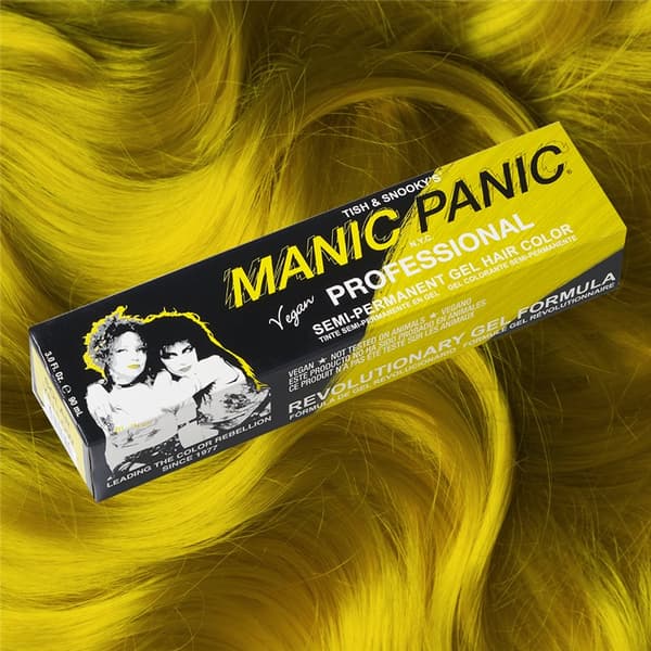 Manic Panic Solar Yellow Semi Perm. Pro 90 ml - Professionell Färg/Toning