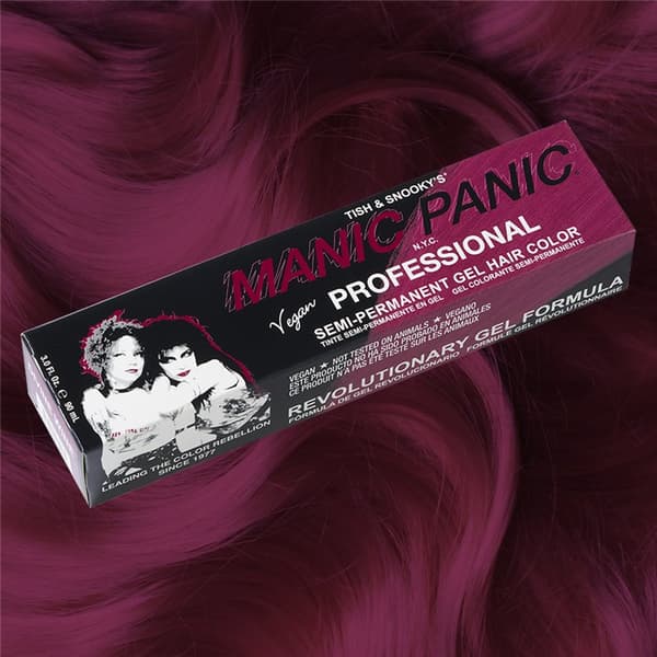 Manic Panic Divine Wine Semi Perm. Pro 90 ml - Professionell Färg/Toning