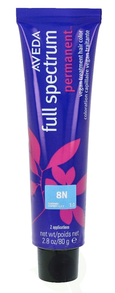 Aveda Full Spectrum Permanent Vegan Pure Tone Hair Color 80 gr 8N