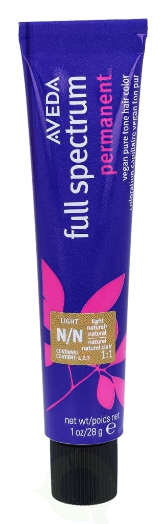 Aveda Full Spectrum Permanent Vegan Pure Tone Hair Color 28 g N/N Light Natural Clair
