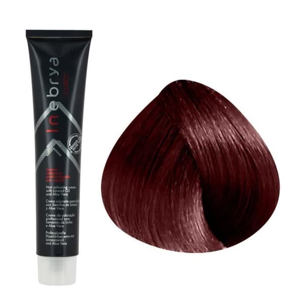 Inebrya Färgkräm med aloe vera 4.66F: Flamboyant Red Chestnut, Cream 100ml