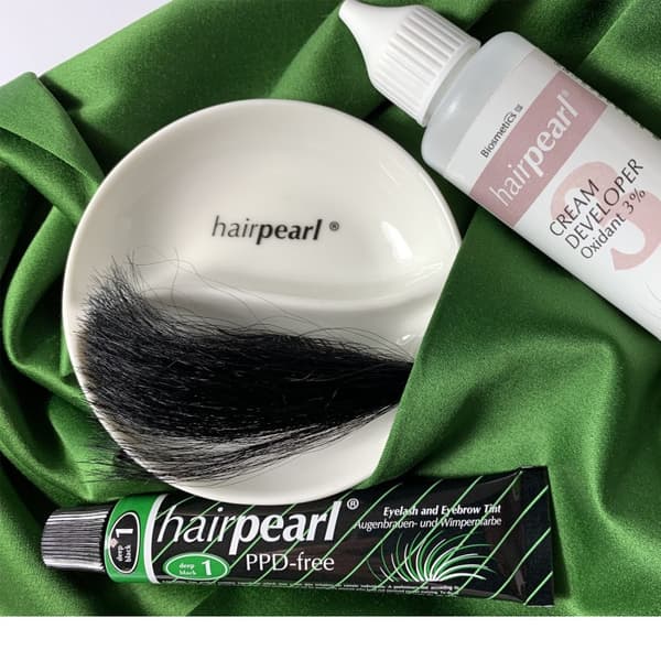 Hairpearl PPD free No 1 Deep Black 20ml - Professionell Färg/Toning