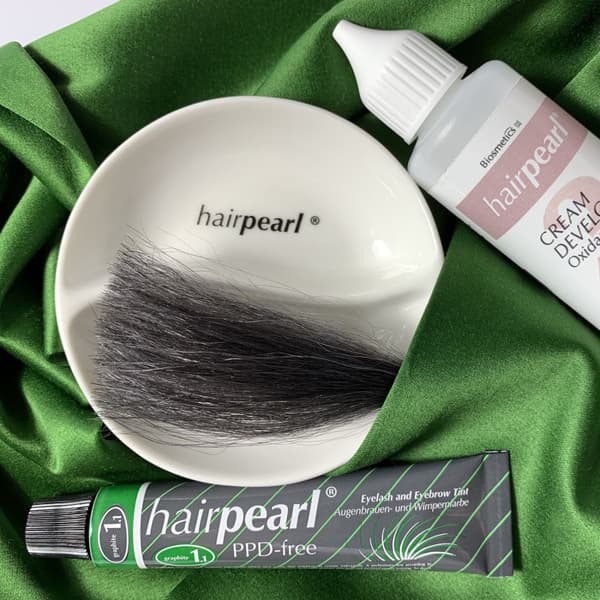 Hairpearl PPD free No 1.1 Graphite Grey 20ml - Professionell Färg/Toning