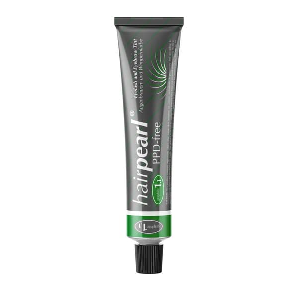 Hairpearl PPD free No 1.1 Graphite Grey 20ml - Professionell Färg/Toning
