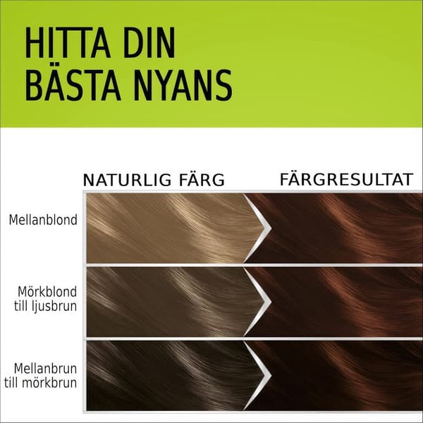 Schwarzkopf Natural & Easy 576 Kastanj Hårfärgskräm med Naturlig Glans