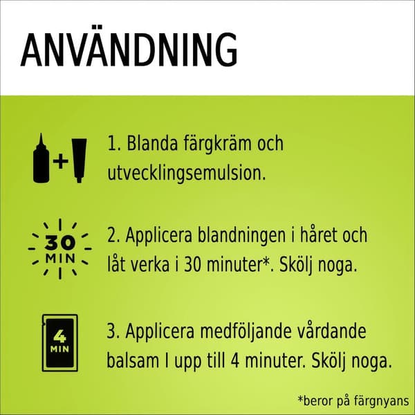 Schwarzkopf Natural & Easy 576 Kastanj Hårfärgskräm med Naturlig Glans