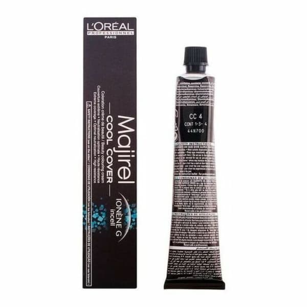 Permanent färg Majirel Cool-Cover L'Oreal Professionnel Paris 0000017685 Châtain 50 ml