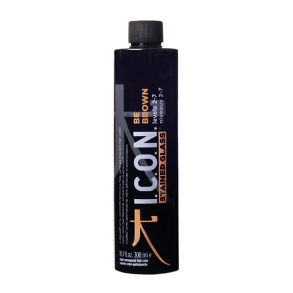 Halvvarig färg Stained Glass Be Brown I.c.o.n. Stained Glass Be Brown N2-7 (300 ml) Nº 2-7 300 ml