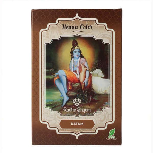 Semipermanent hårfärg Henna Radhe Shyam 001320025 Katam (100 g)