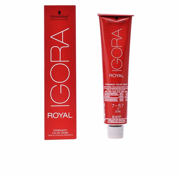 Pysyvä väriaine Igora Royal Schwarzkopf - 7-57 - 60 ml