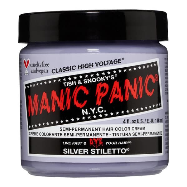 Permanent Farve Classic Manic Panic ‎612600110067 Silver Stiletto (118 ml)