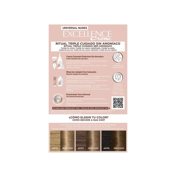 Permanent färg L'Oreal Make Up Excellence Blont