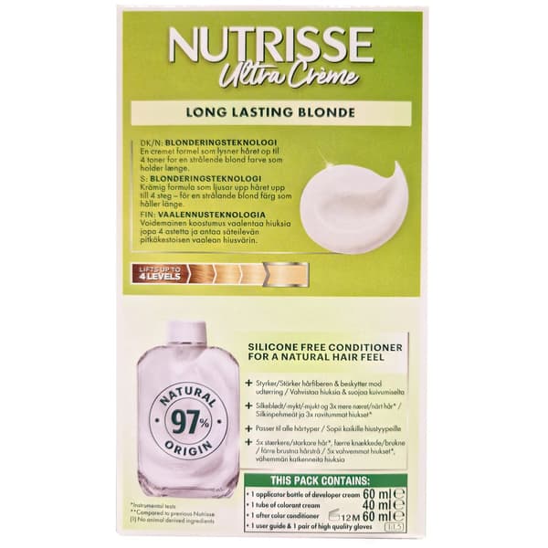 Garnier Nutrisse Ultra Crème Ekstra Lys Blond 10.0 Hårfarve