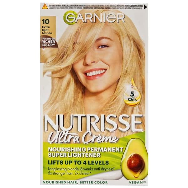 Garnier Nutrisse Ultra Crème Ekstra Lys Blond 10.0 Hårfarve