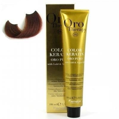 färg keratin eller puro n°6.46 mörk kopparblond...