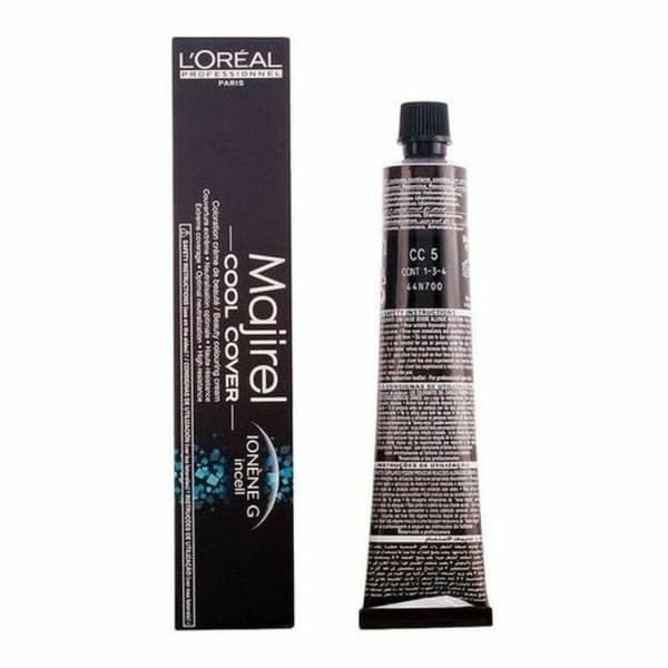 Permanent färg Majirel Cool-Cover L'Oreal Professionnel Paris 0000017686 Châtain Clair 50 ml