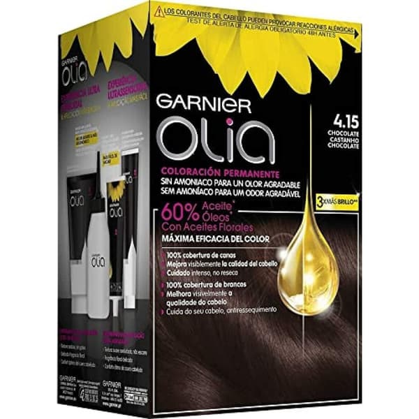 Färg utan ammoniak Olia Garnier 3600541234574 Choklad