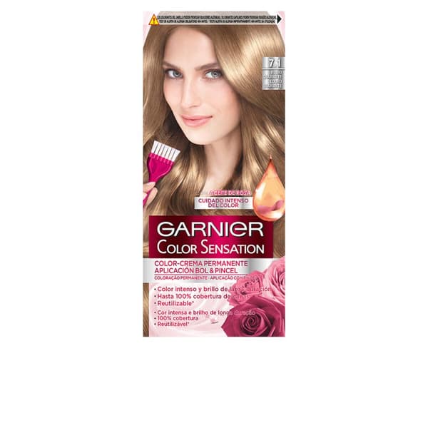 Permanent färg Color Sensation Garnier - 6.60 - rojo intenso