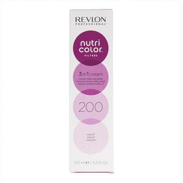 Permanent hårfäg - creme Nutri Color Filters Revlon Violett (100 ml)