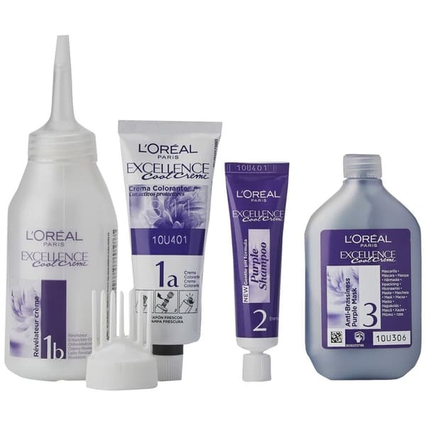 Permanent hårfäg - creme L'Oreal Make Up Excellence 8,11 Ljust askblont 192 ml