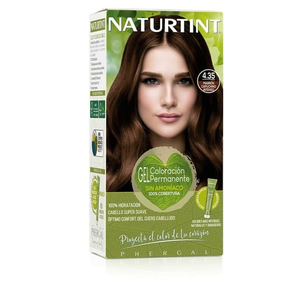Permanent färg Naturtint Naturtint 4.35 marrón capuccino intenso Utan ammoniak (170 ml)