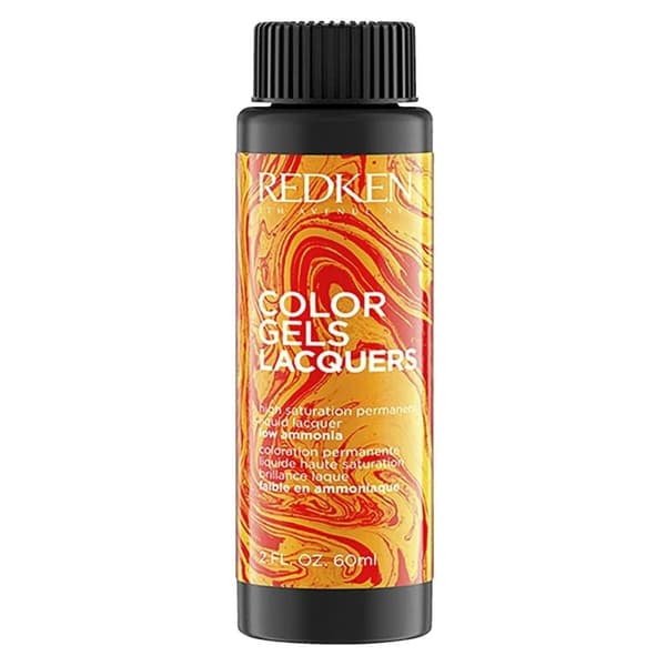 Permanent färg Redken Color Gel Lacquers 6RR-blaze 3 x 60 ml Vätska