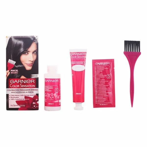 Permanent Hårfarge Color Sensation N1 Garnier