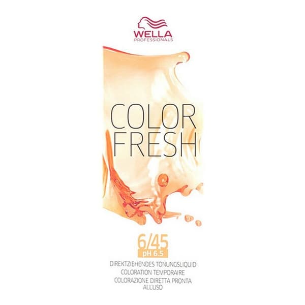 Semipermanent farge Color Fresh Wella 456645 6/45 (75 ml)