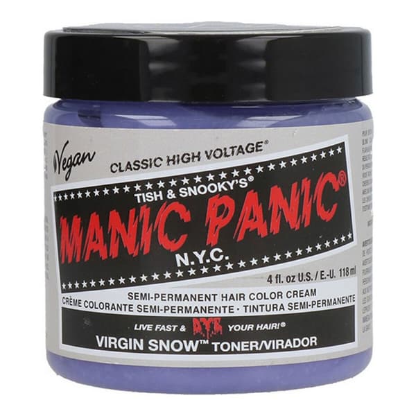 Permanent Hårfarge Classic Manic Panic Virgin Snow (118 ml)