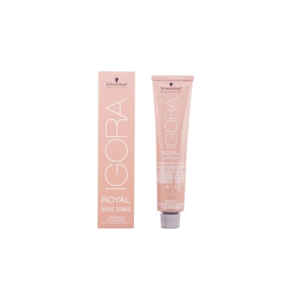 Permanent hårfarge - krem Schwarzkopf Igora Royal Nude Tones Nº 4.46 (60 ml)