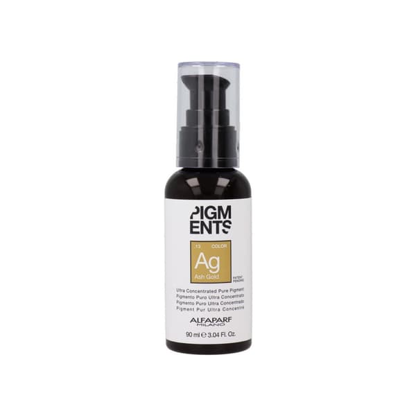 Avslørende Krem Alfaparf Milano Pigments Nº 13 AG Gyllen Aske 90 ml