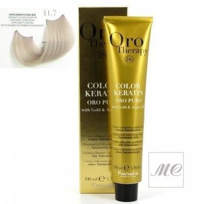 färg keratin eller puro n°11.7 super platina blond...