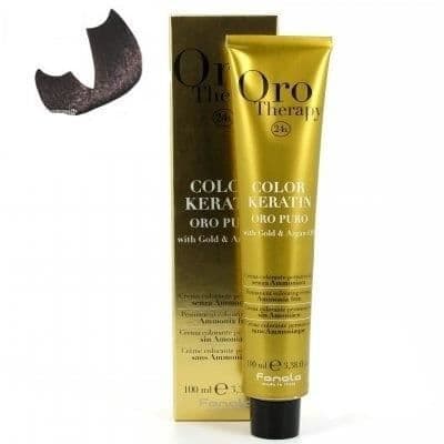 färg keratin oro puro n°4.5 mahognybrun 100 ml