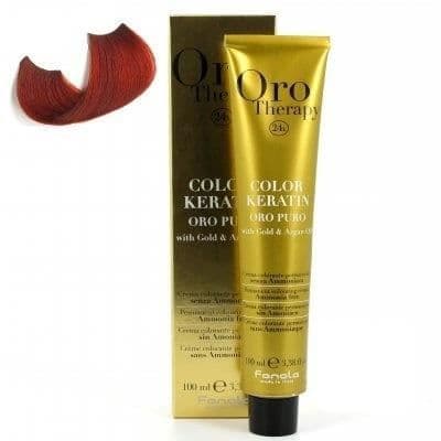 färg keratin oro puro n°6.6 mörkblond röd...