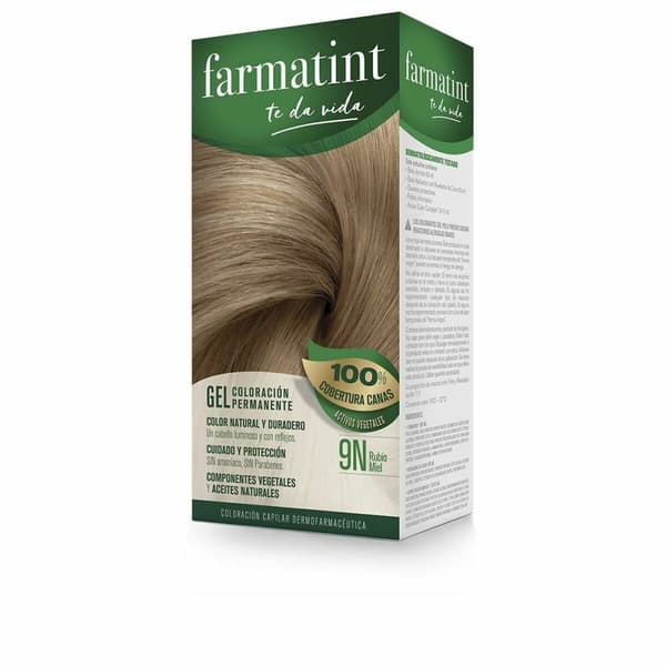 Permanent Hårfarge Farmatint 9n-Rubio Miel Gel