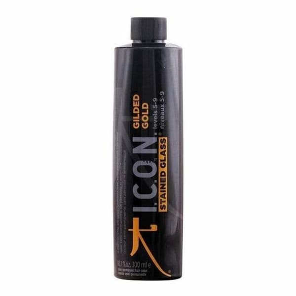Färg utan ammoniak Stained Glass Gilded Gold I.c.o.n. Stained Glass Gilded Gold (300 ml) Nº 5-9 300 ml