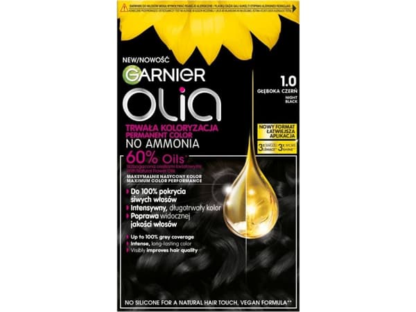 GARNIER_Olia hårfarge 1.0 Night Black