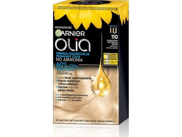GARNIER Olia Hair dye No. 110 Superligtener - Super light natural blonde